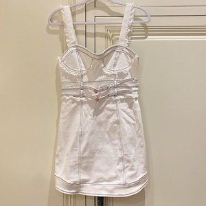 For Love & Lemons Daria Denim Dress